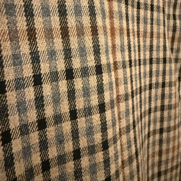 Madewell Checkered Jacket in Brown and Black - Picture 5 of 5